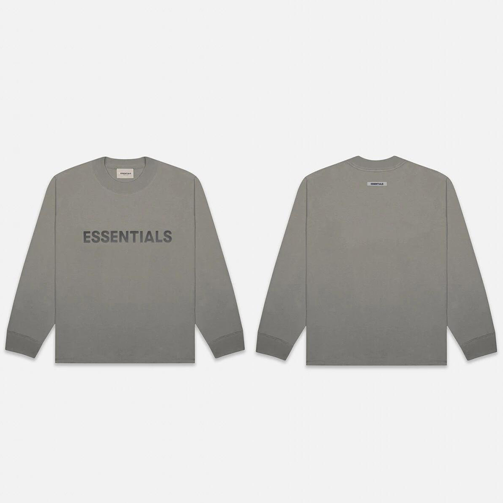 피어오브갓 에센셜 FEAR OF GOD ESSENTIALS 피오갓 FOG 20FW 앞로고 롱슬리브 긴팔 티셔츠