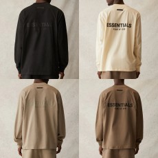 피어오브갓 에센셜 FEAR OF GOD ESSENTIALS 피오갓 FOG 21SS 3D 백로고 롱슬리브 긴팔 티셔츠